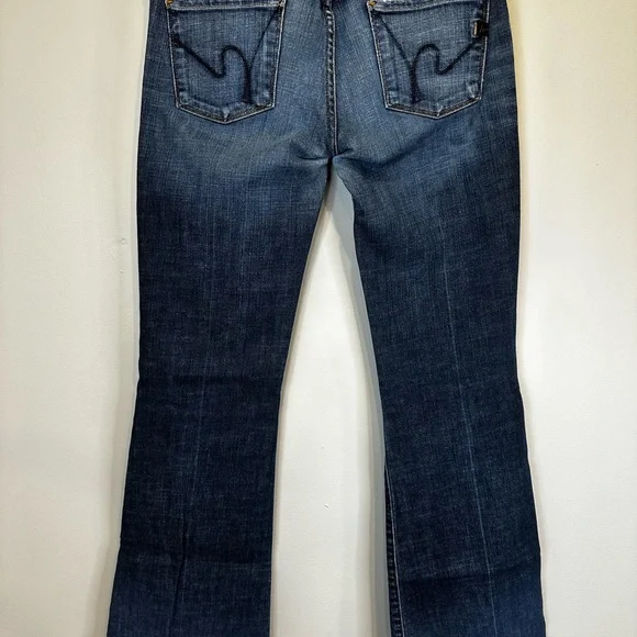 Citizens Of Humanity Low Waist Flare Jeans Size 29 COH Womens Y2K Made in USA - Picture 7 of 16